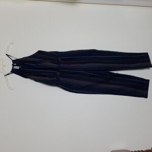 Anthropologie Dolan Left Coast Navy Jumpsuit